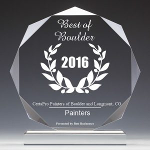 2016 Best Businesses of Boulder Award