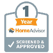 HomeAdvisor 1 Year Screened and Approved